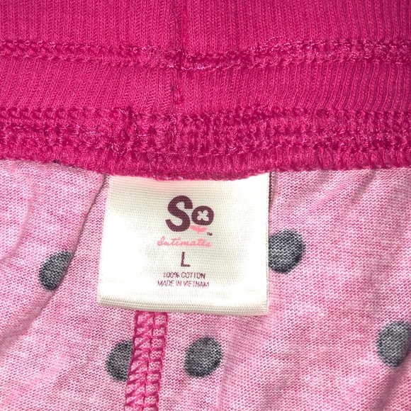 SO Novelty Knit Pants, Size L, New With Tags - Picture 4 of 7